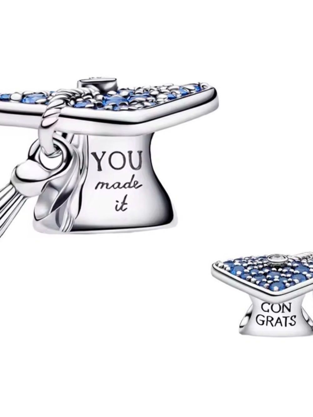 New S925 2026 Graduate Pandora Style Charm